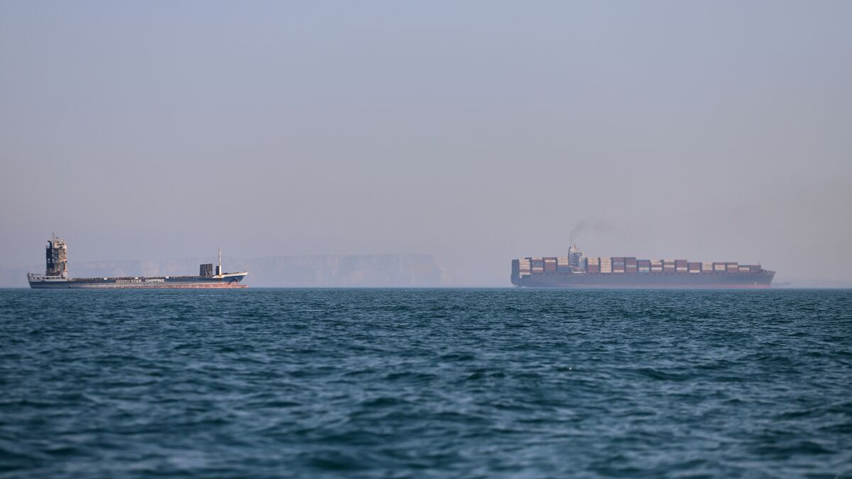 Increased ship traffic in reopened