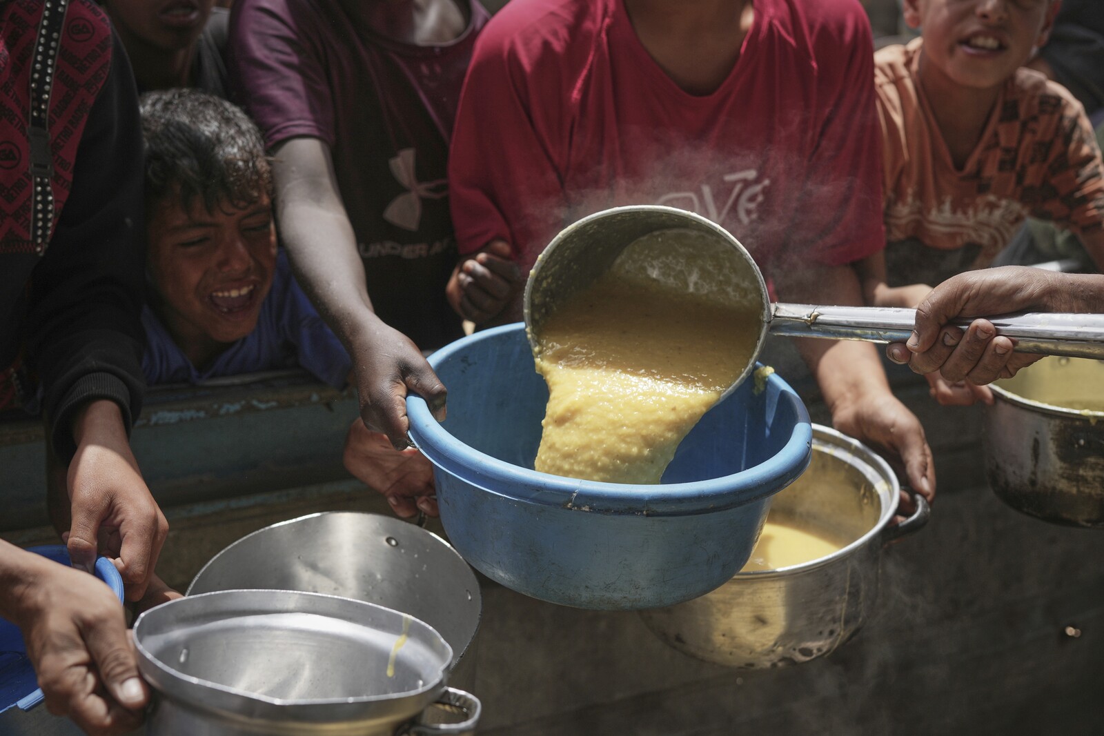 Food Shortages Force Gaza Soup