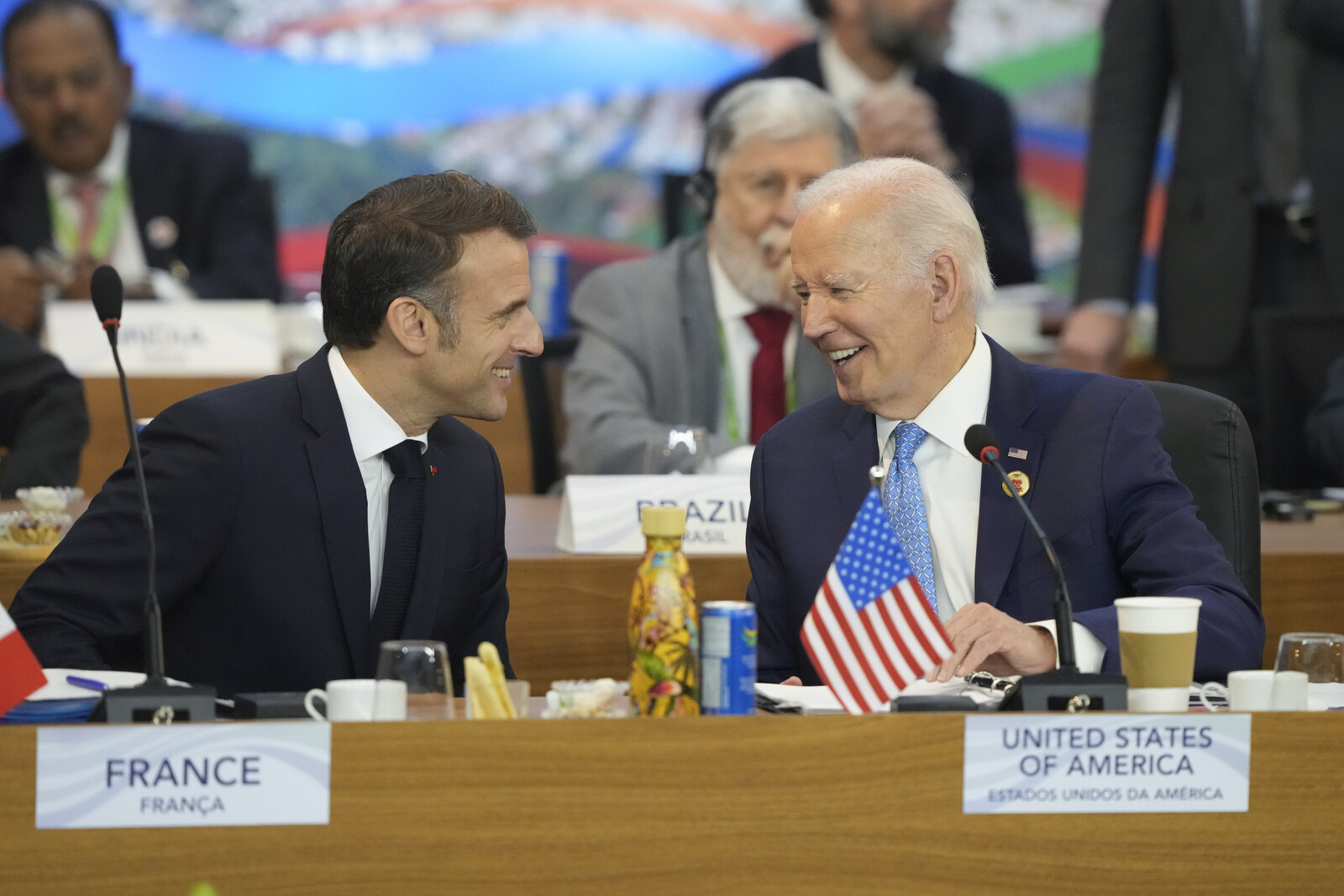 Macron on long-distance weapons: Absolutely right of USA