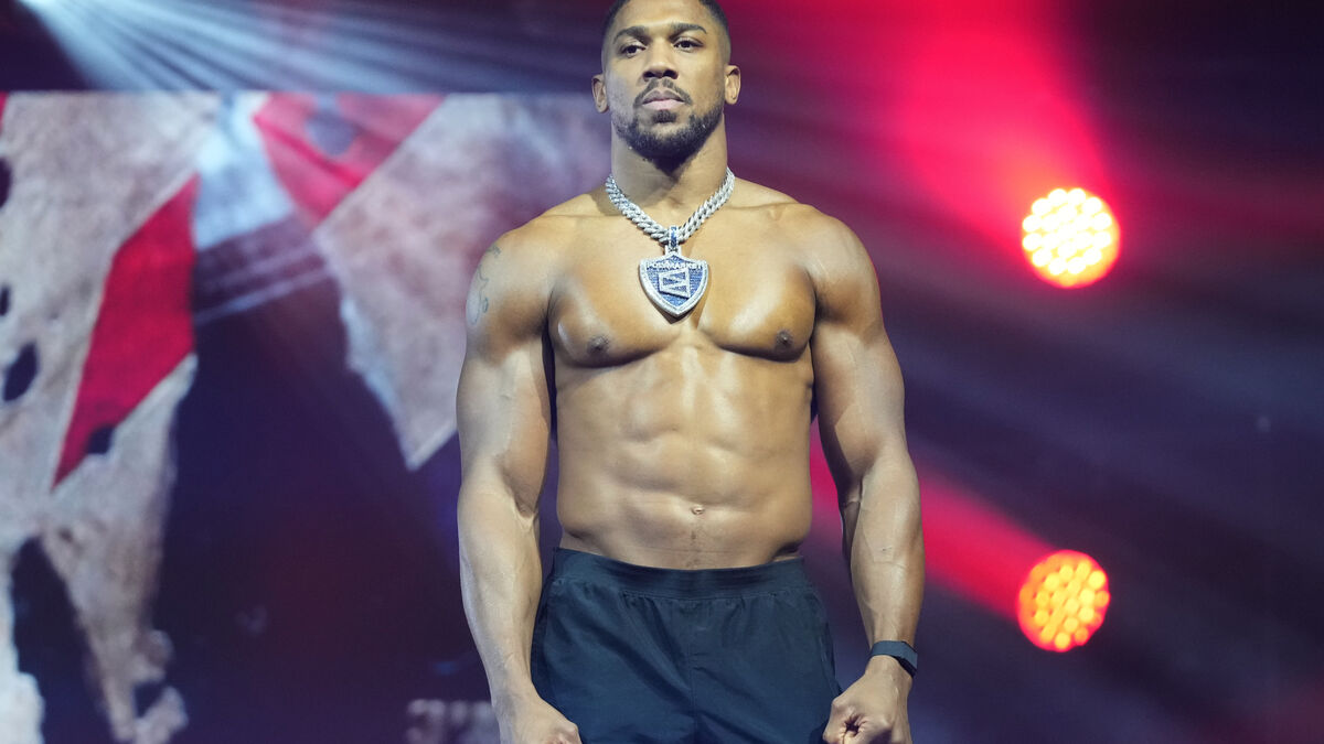 Anthony Joshua has left the