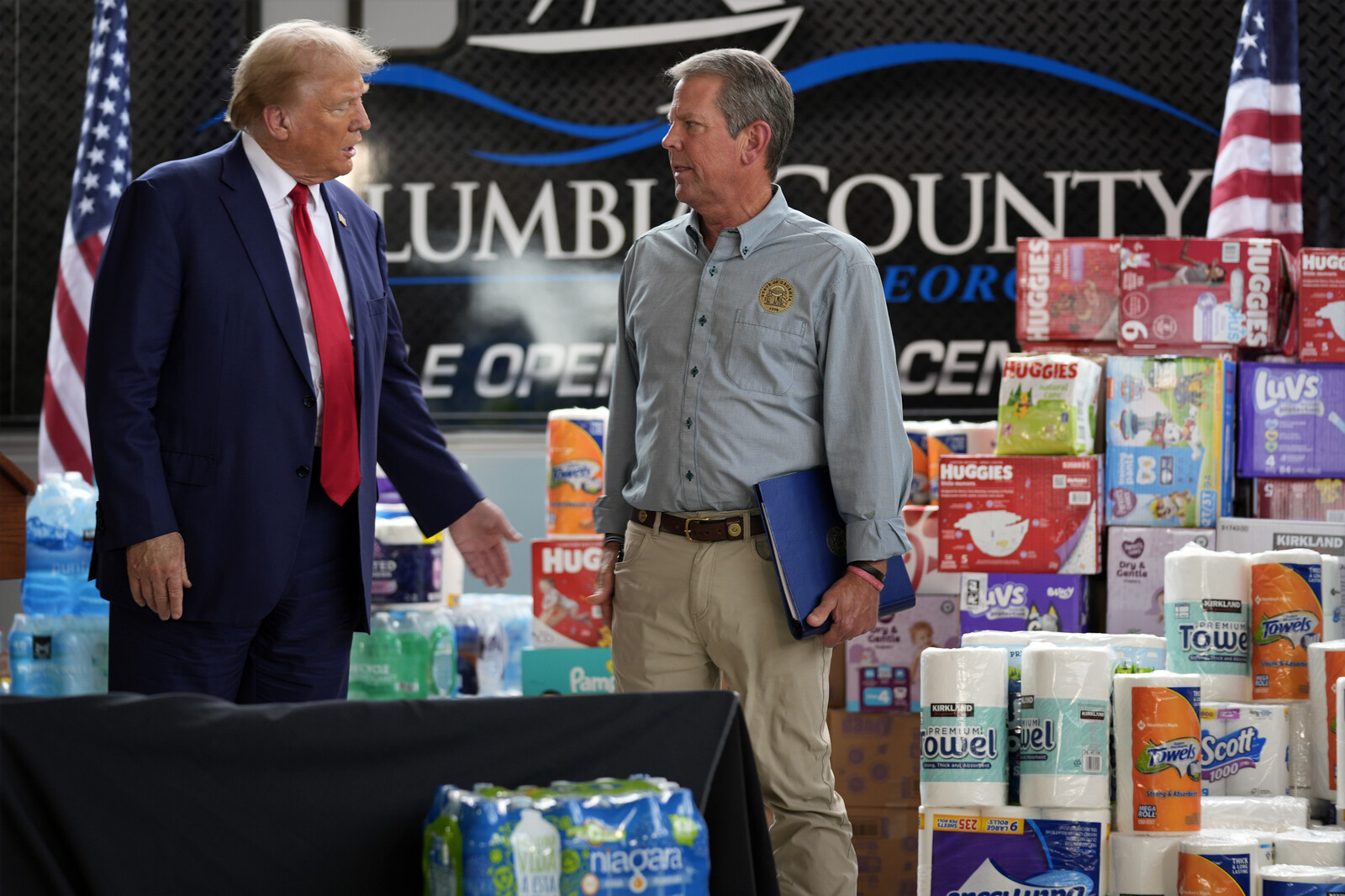 Hurricanes cause a political storm