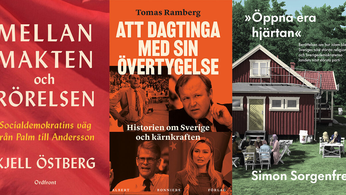 The books that could shape Sweden’s autumn election campaign