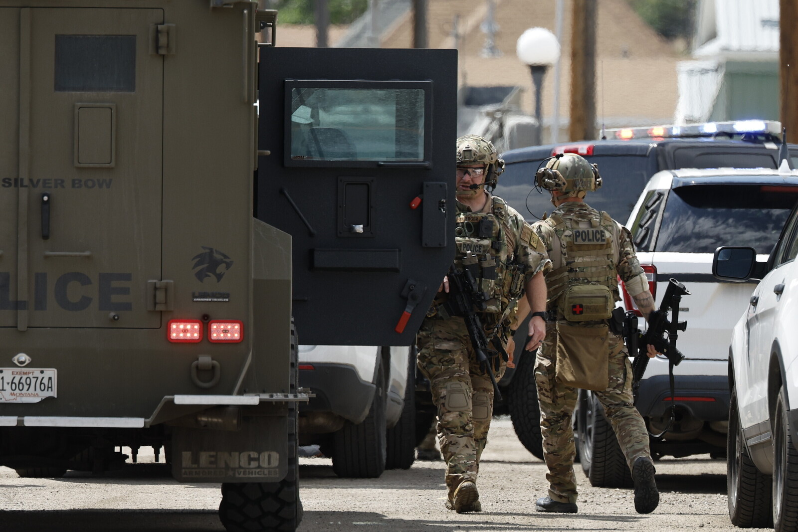 Manhunt Underway for Armed Suspect