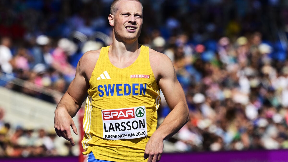 Henrik Larsson fumes over new European Athletics rules after narrow 100m heat advance