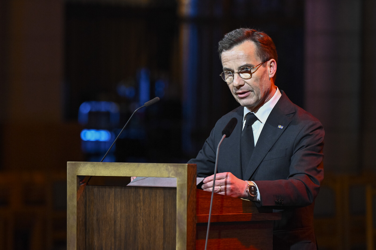 Kristersson addresses the nation tonight