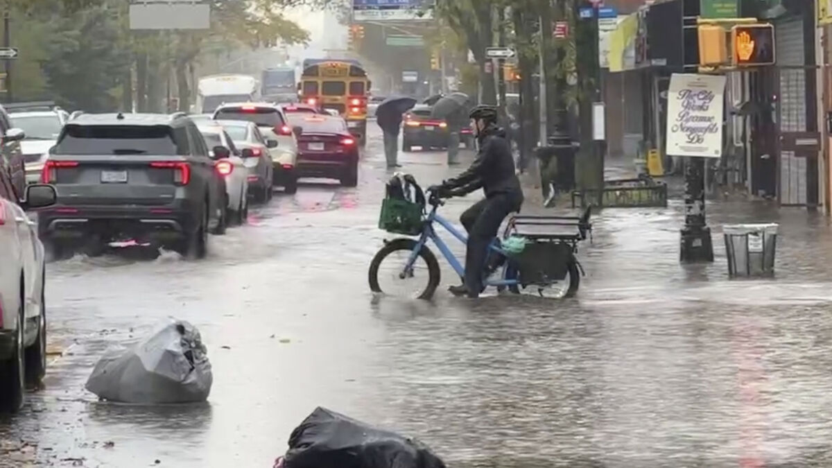 Record rain in New York