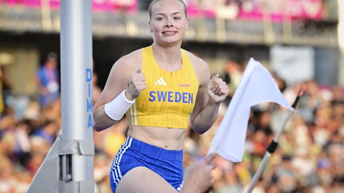 Kajsa Roth reaches European Championships final with personal best, says she is still in shock