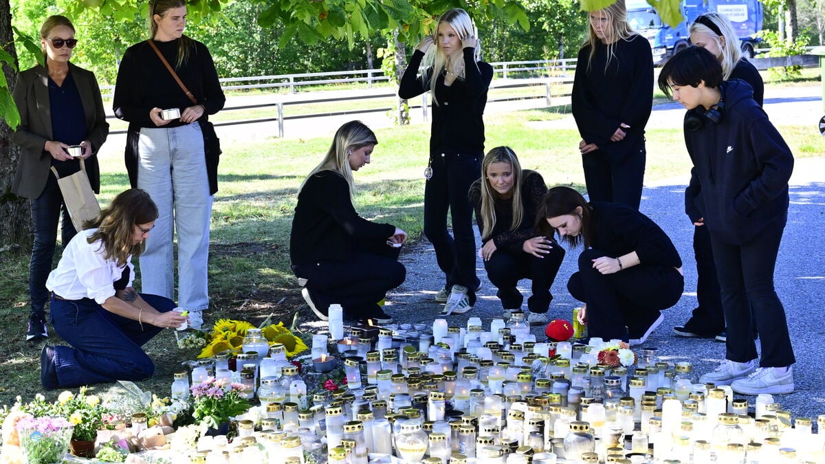 School attack victims remain in