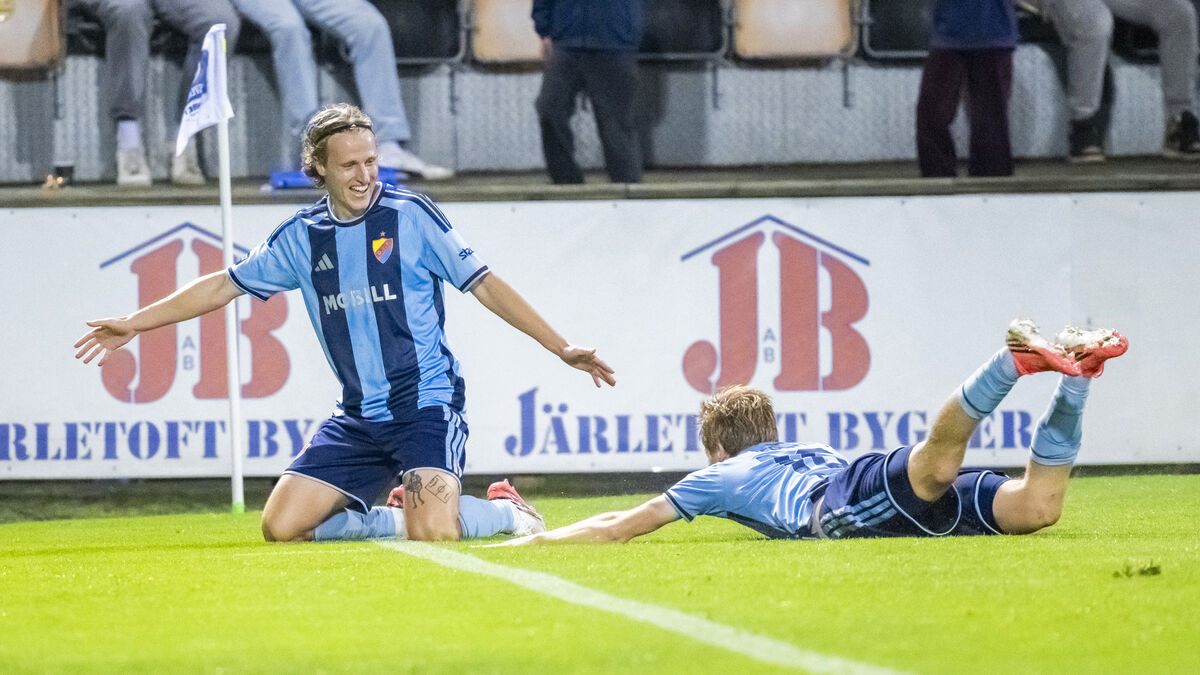 Djurgården beat Mjällby again to move into Allsvenskan title race