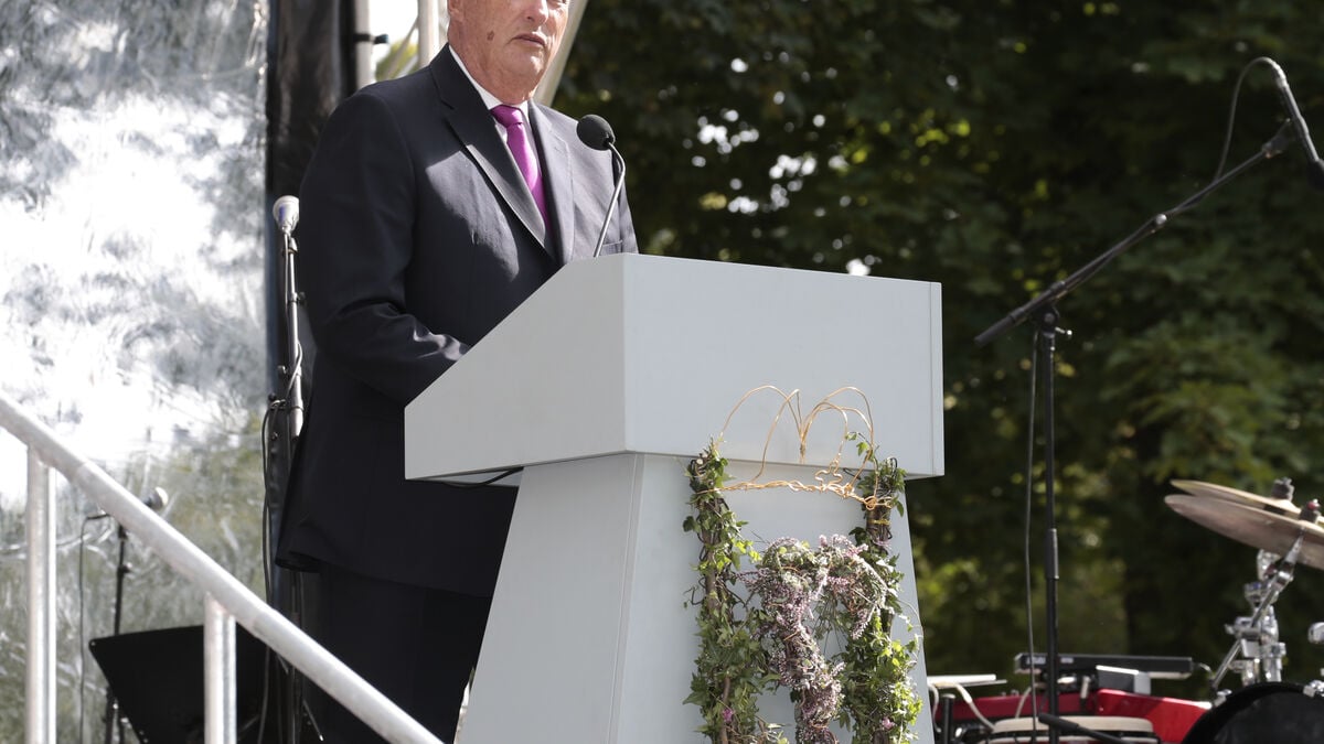 King Harald’s 10-year-old speech is being praised as a powerful message of unity