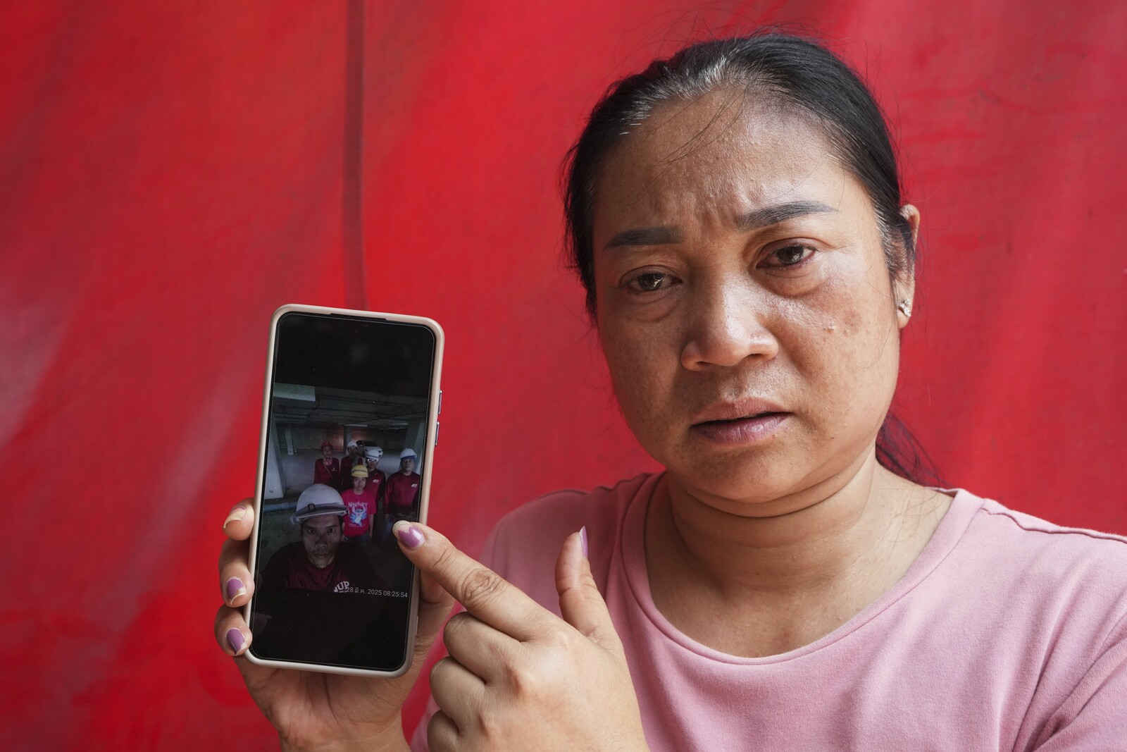 Families Hold Vigil at Bangkok