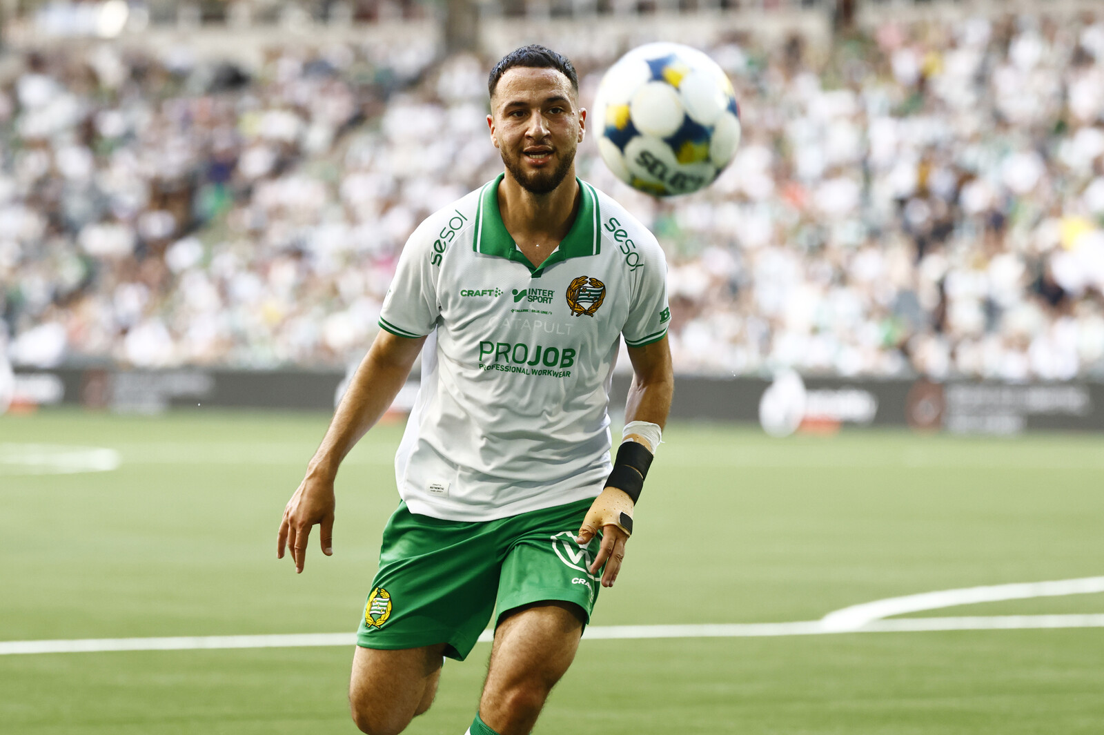 Hammarby's Boudah to Miss European