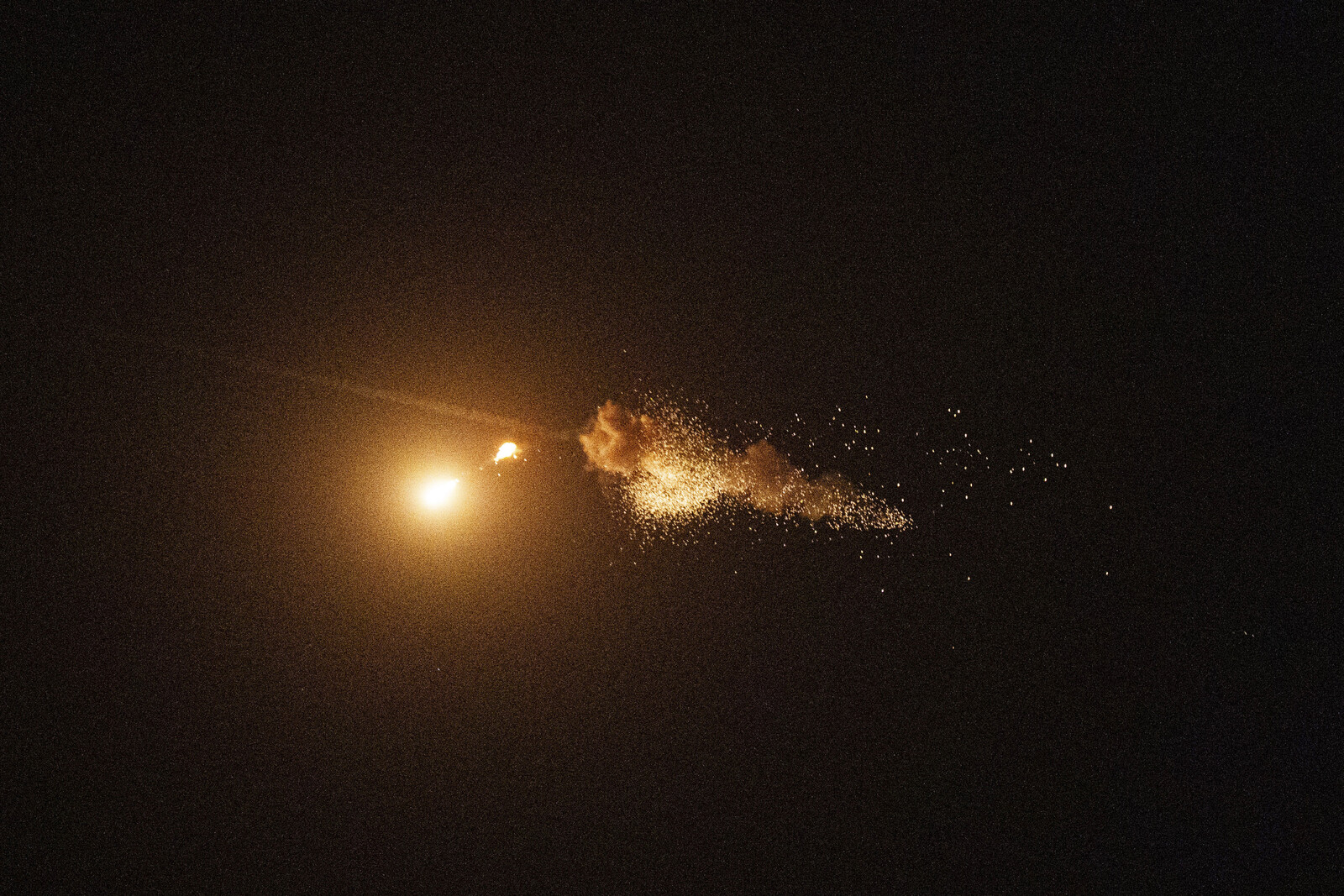 Ukraine: Fire After Drone Attack on Oil Depot