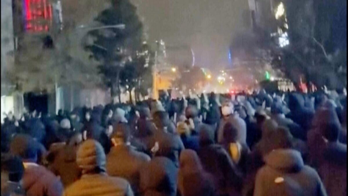 Hundreds killed in Iran, over