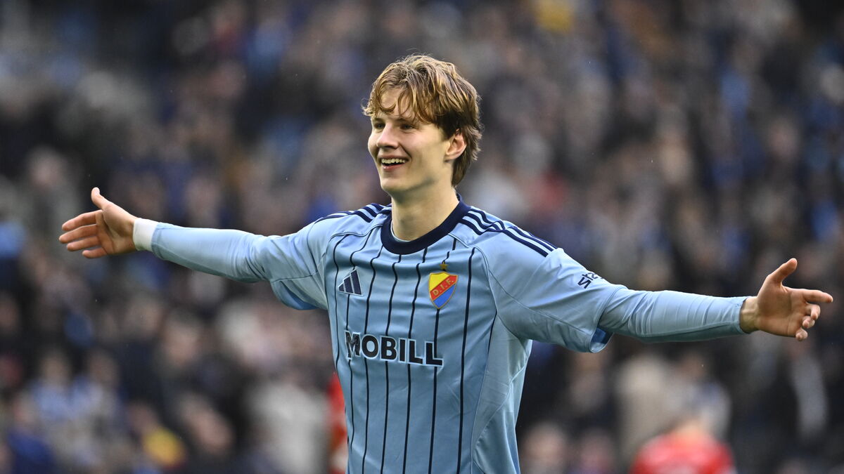 August Priske Leads Allsvenskan Scoring After Two Goals in Djurgården Win