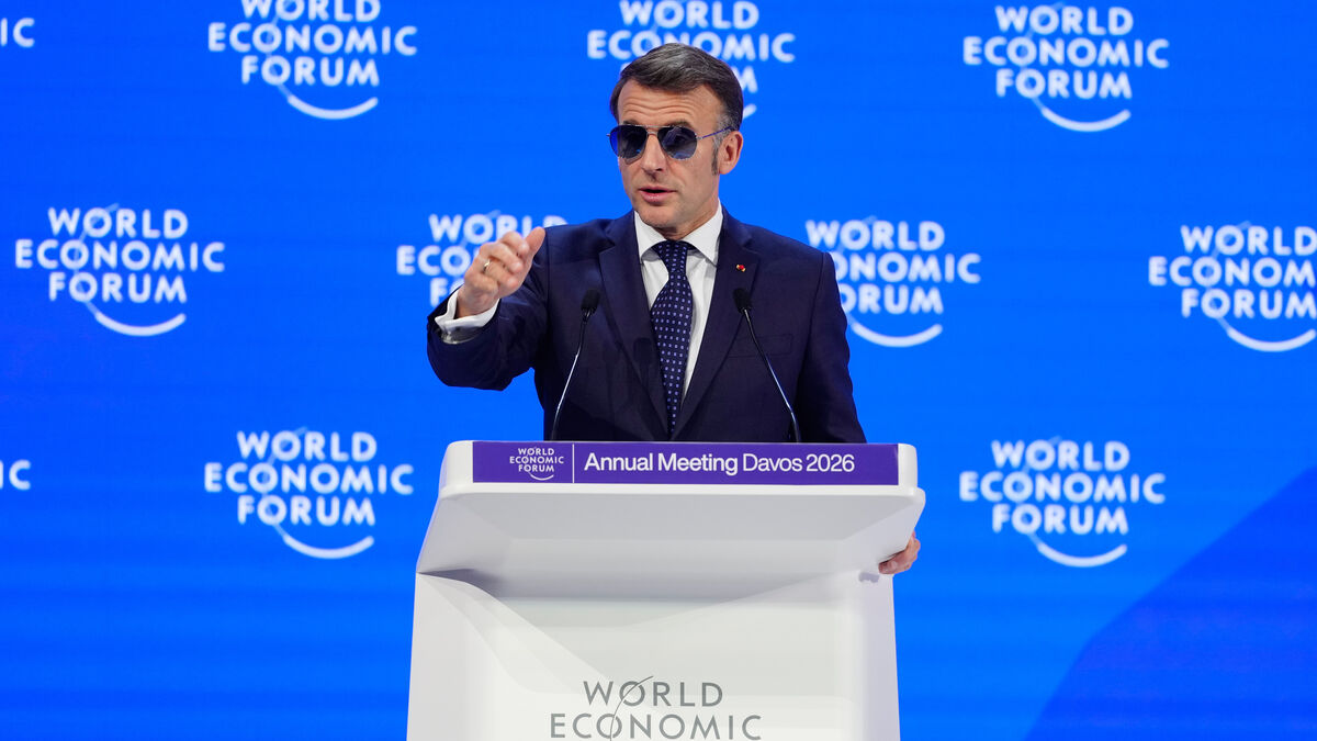 Macron in Davos: Stop trying