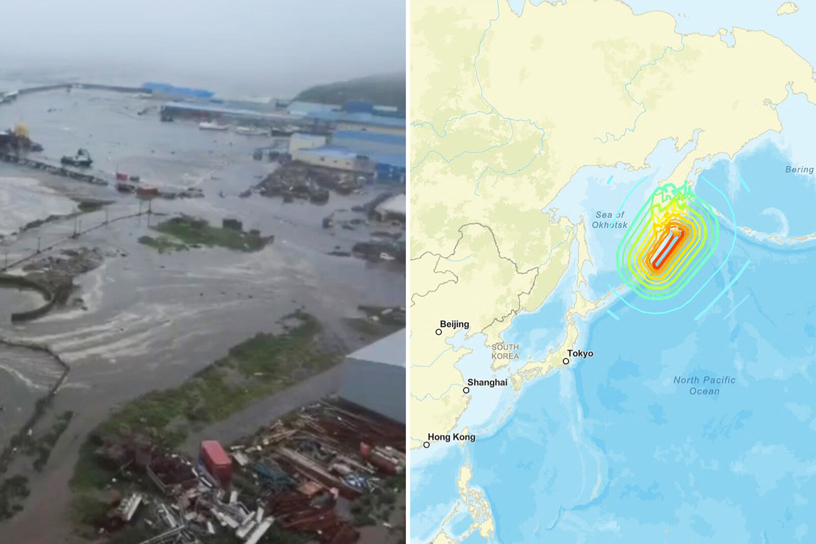 Massive Earthquake Triggers Tsunami Warnings