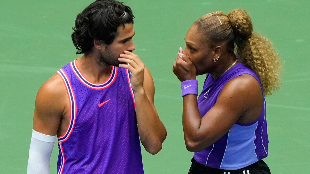 Serena Williams and Carlos Alcaraz reach US Open mixed doubles quarter-finals before exit
