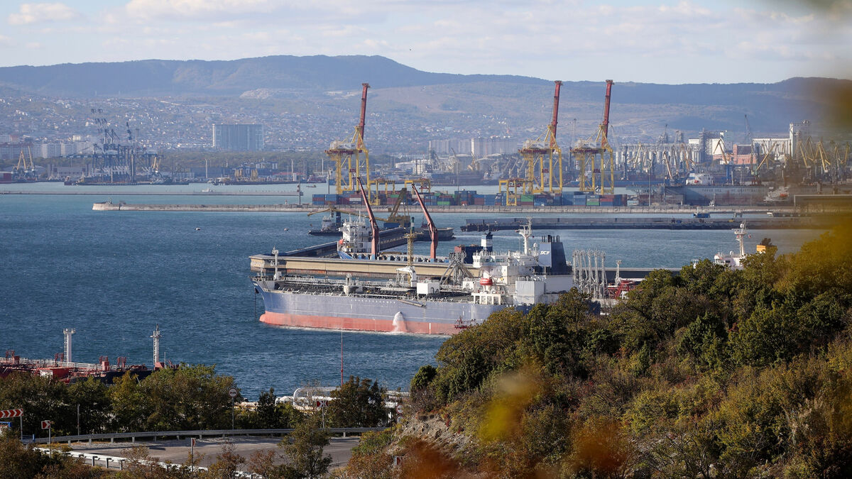 Russian oil facility near Novorossiysk