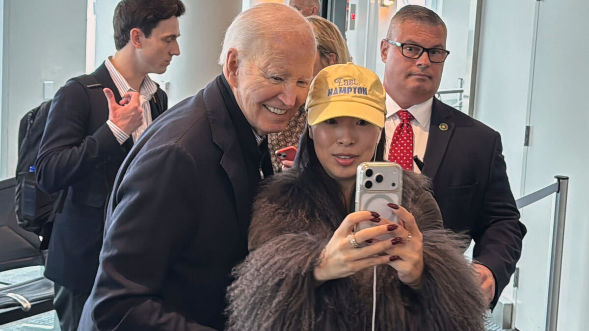 Biden flew regularly and got