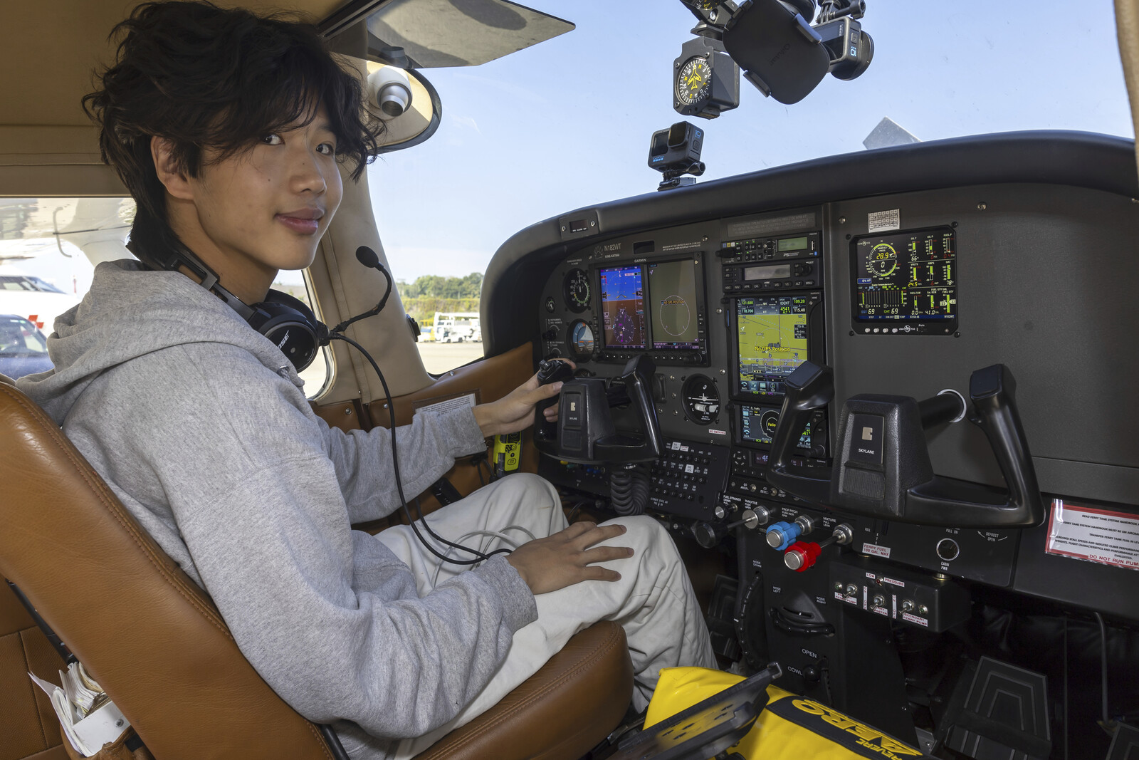 Teen Pilot Attempting World Record