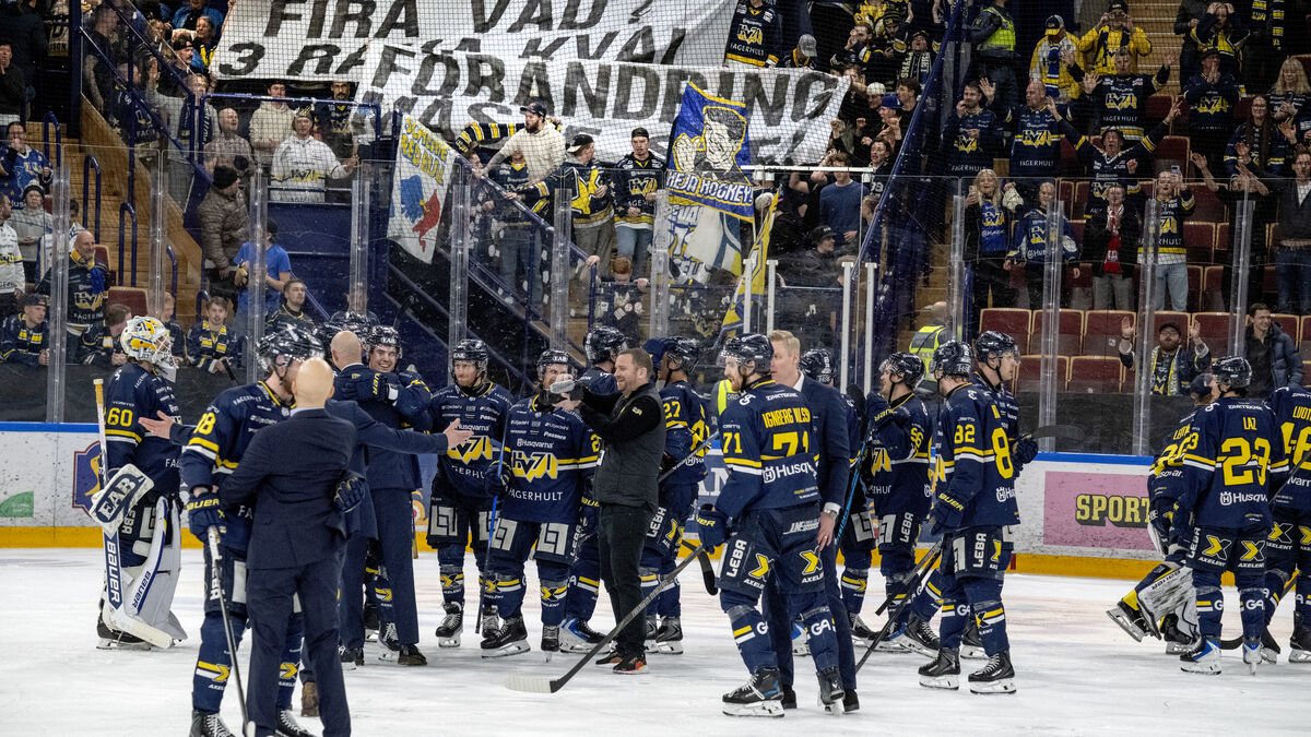 Supporters' pique after HV71 victory: Celebrate what?