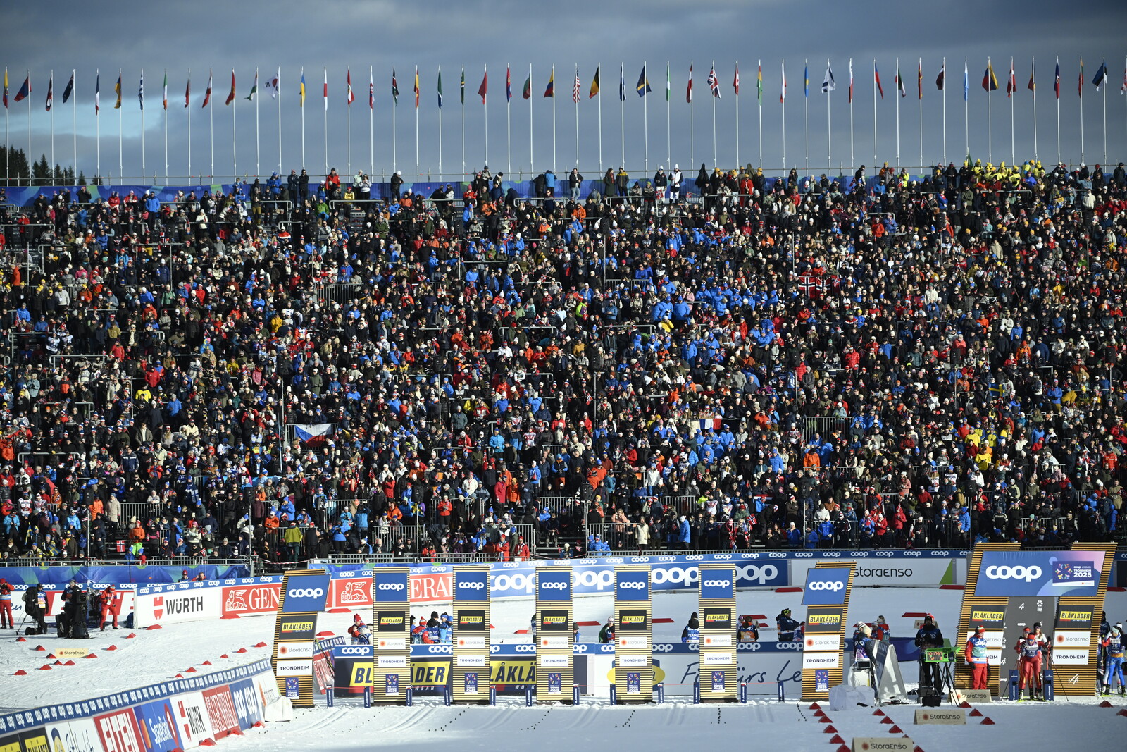 Trondheim Ski World Championship Faces