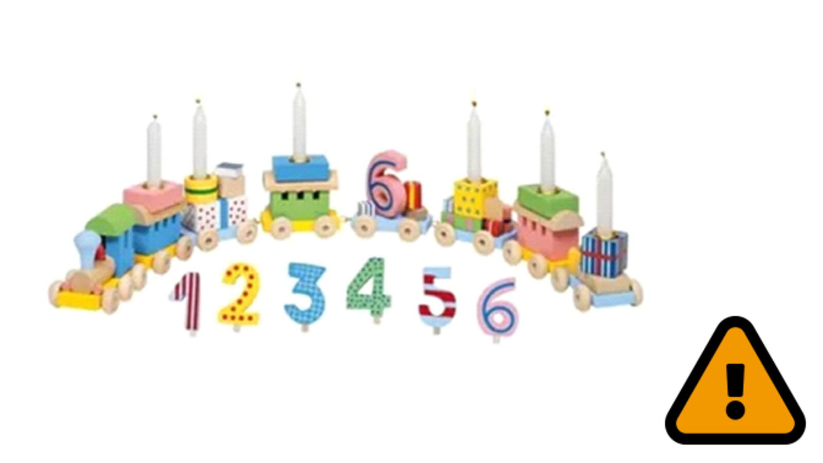 Goki Birthday Train Toy Recalled for Choking Hazard