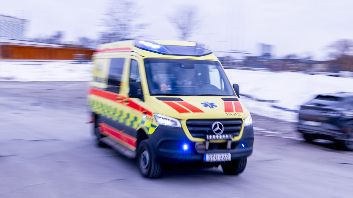 Man seriously injured in traffic accident on E4 southwest of Linköping