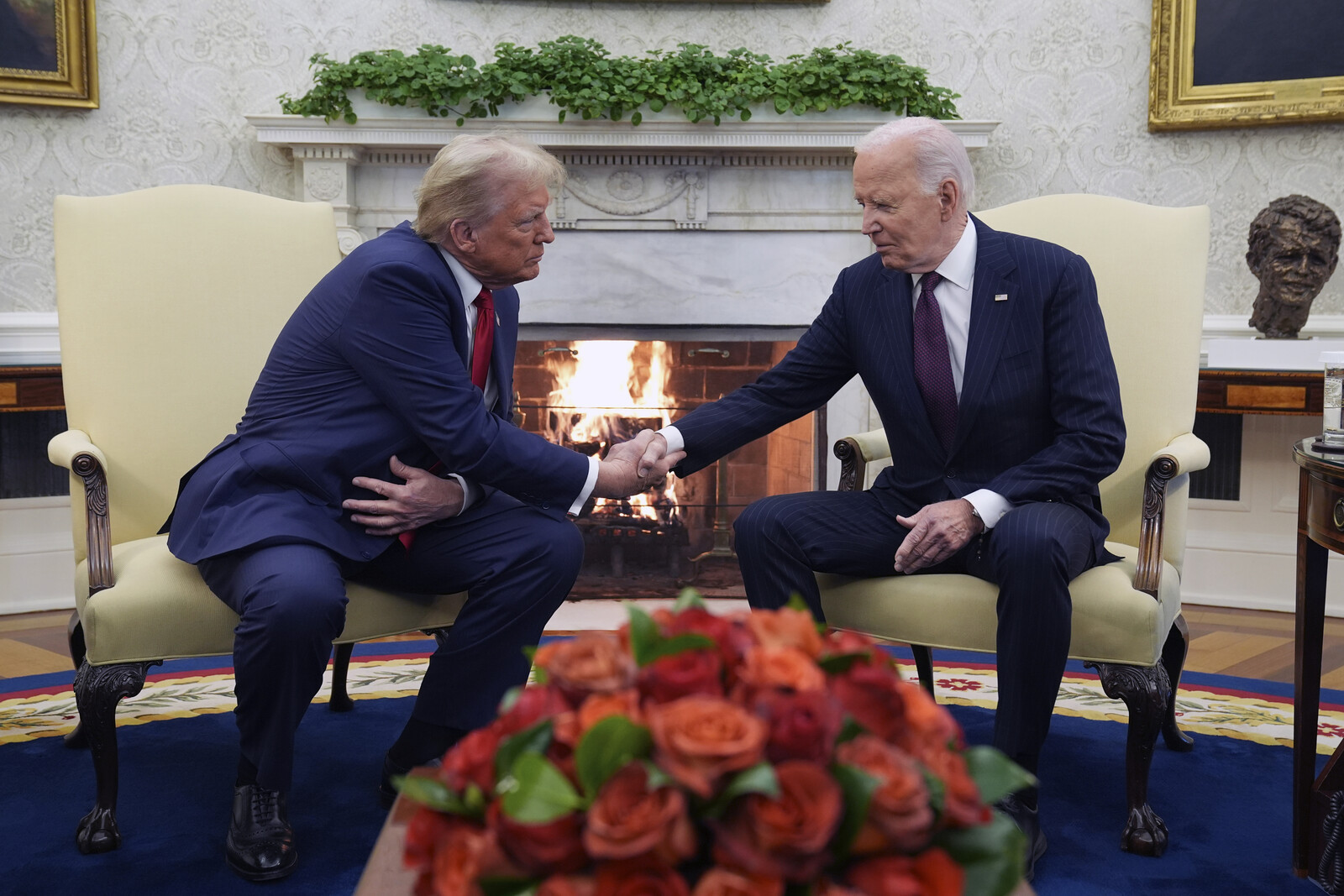 Biden to Trump: Welcome back