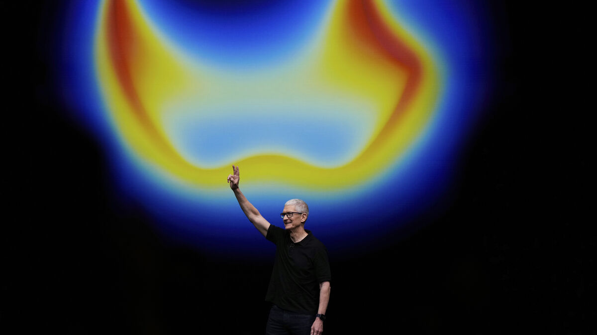 Apple's sales fell in China - the stock rose