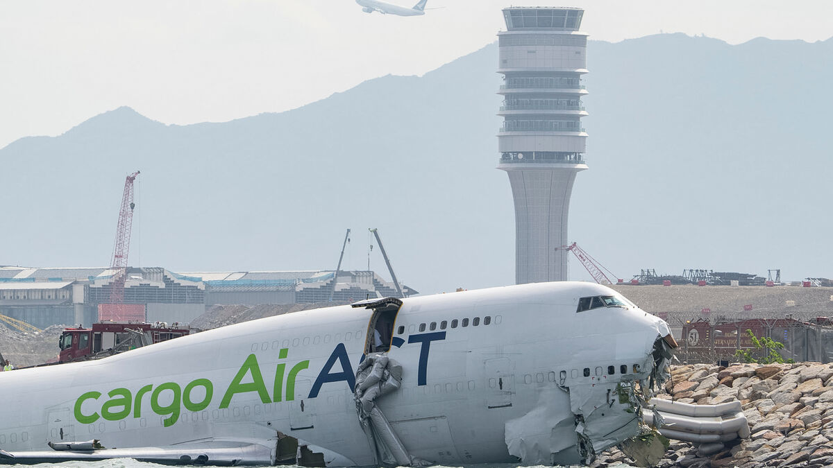 Cargo Plane Collision at Hong Kong Airport Kills Two