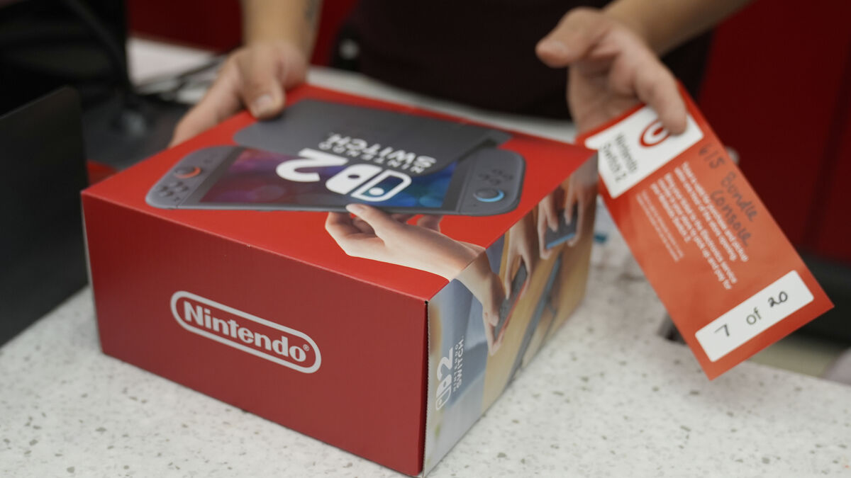 Nintendo raises forecast for Switch 2