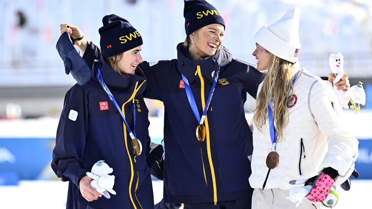 It's crazy how fast Frida goes, says Ebba Andersson after Olympic gold