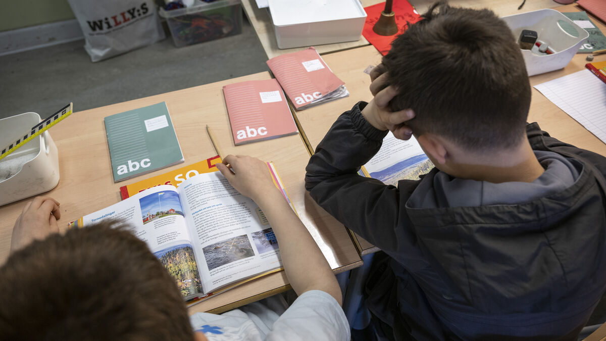 Students are reading less in school: Down on a broad front