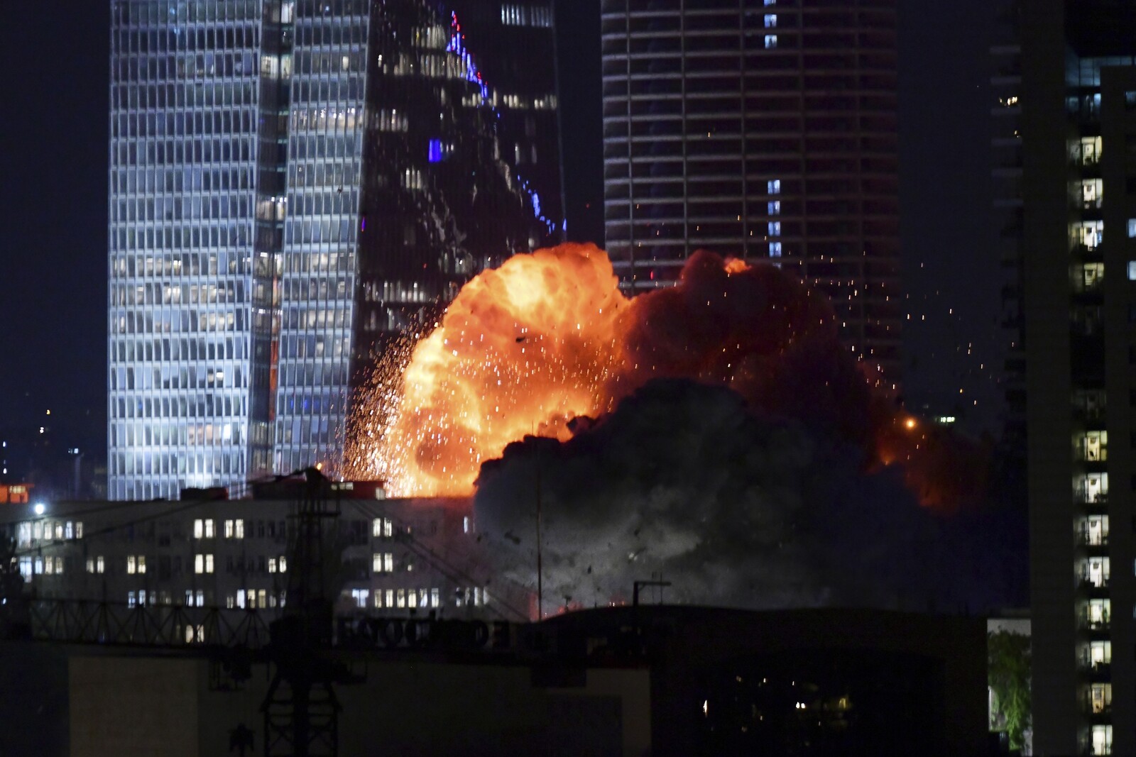 Iran Strikes Back: Explosions in