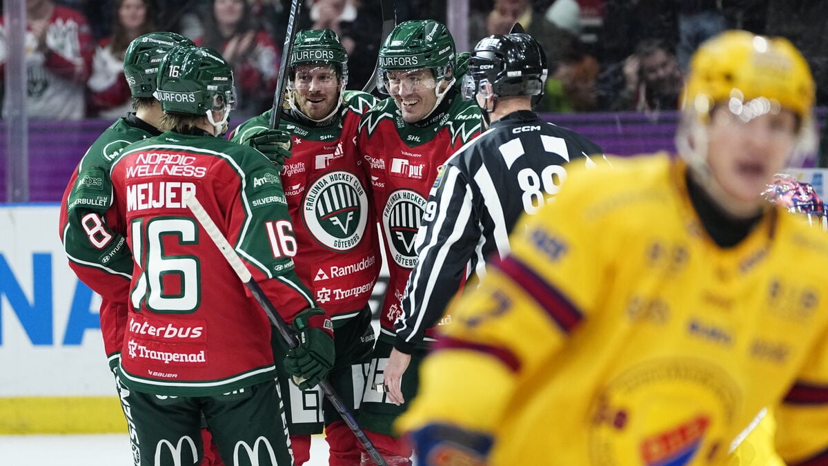 Frölunda thrash Djurgården 6-2 in