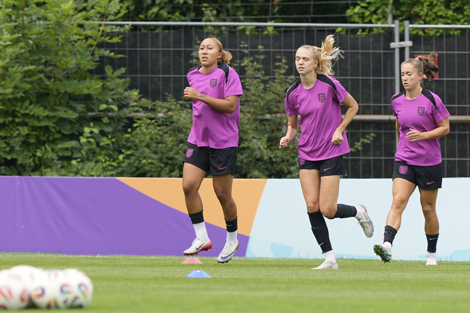England's Lauren James Trains Ahead of European Championship Final