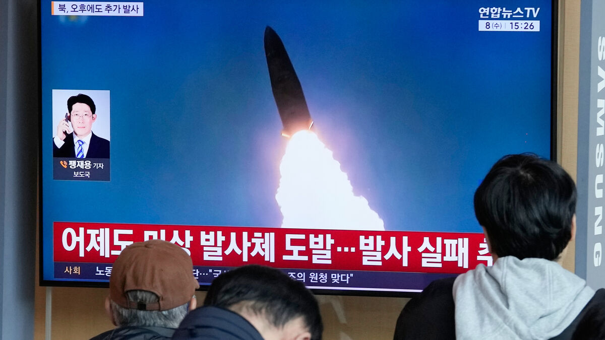 Several missiles from North Korea