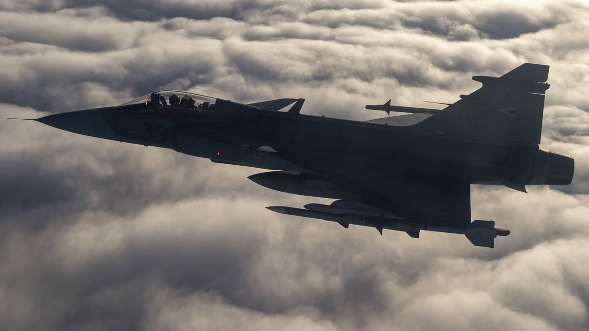 NATO fighter jets shoot down drone over Latvia
