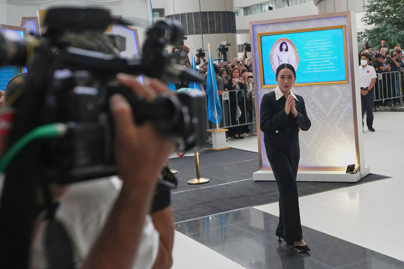 Thailand's Prime Minister Paetongtarn Shinawatra
