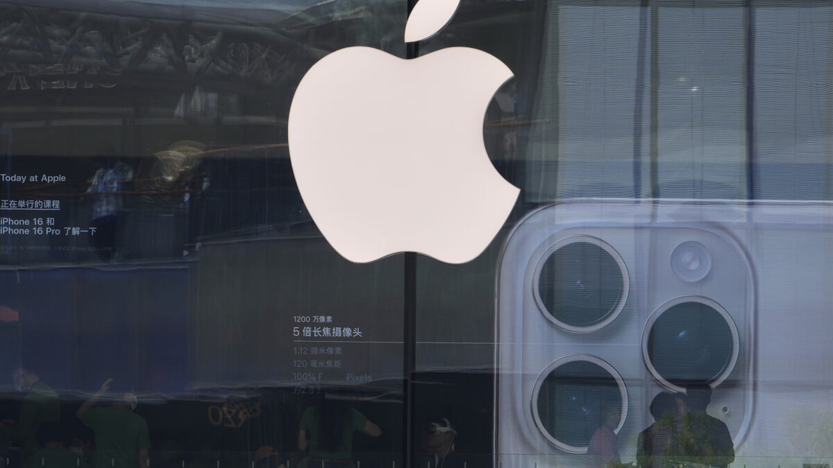 Apple briefly overtakes Nvidia as world’s most valuable listed company
