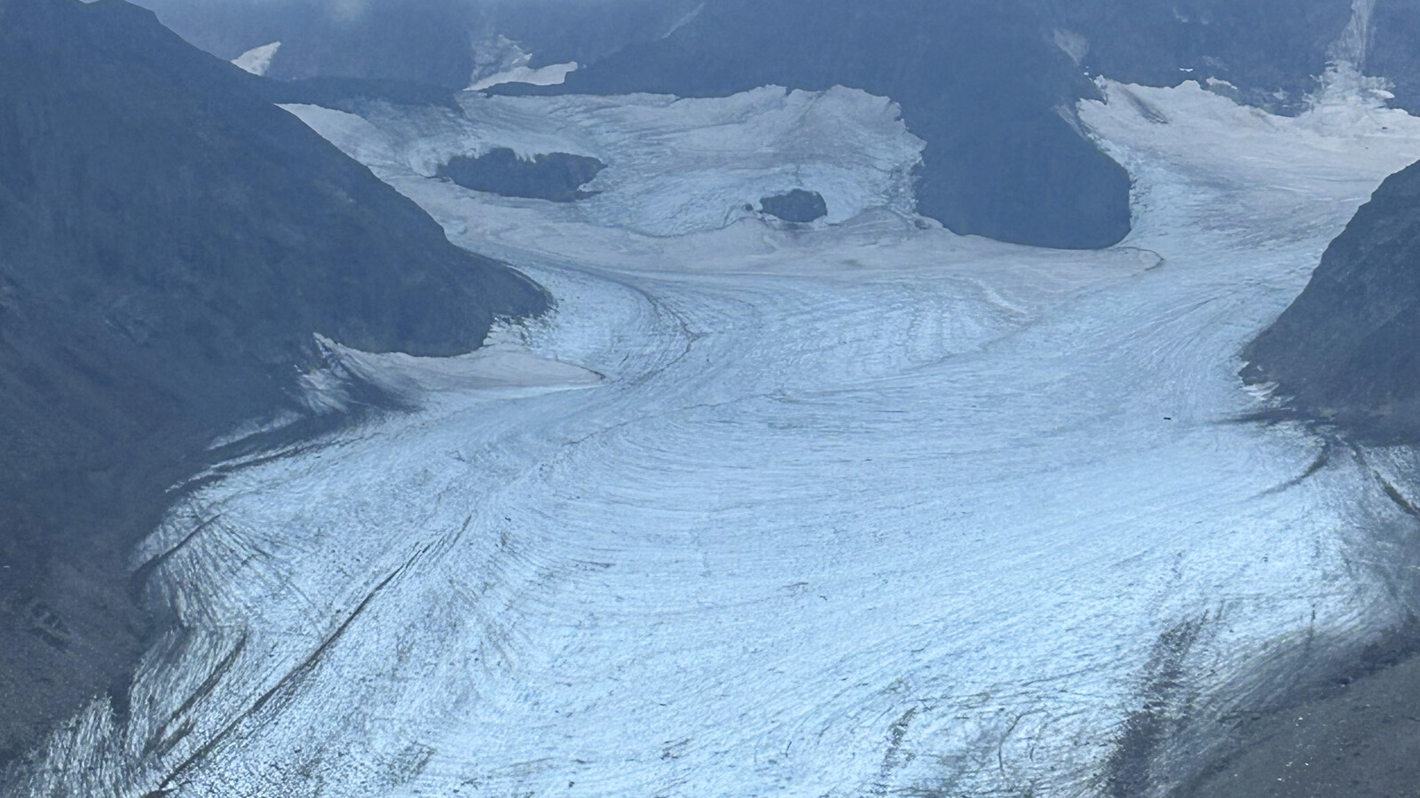 Swedish glaciers are shrinking: "Extremely