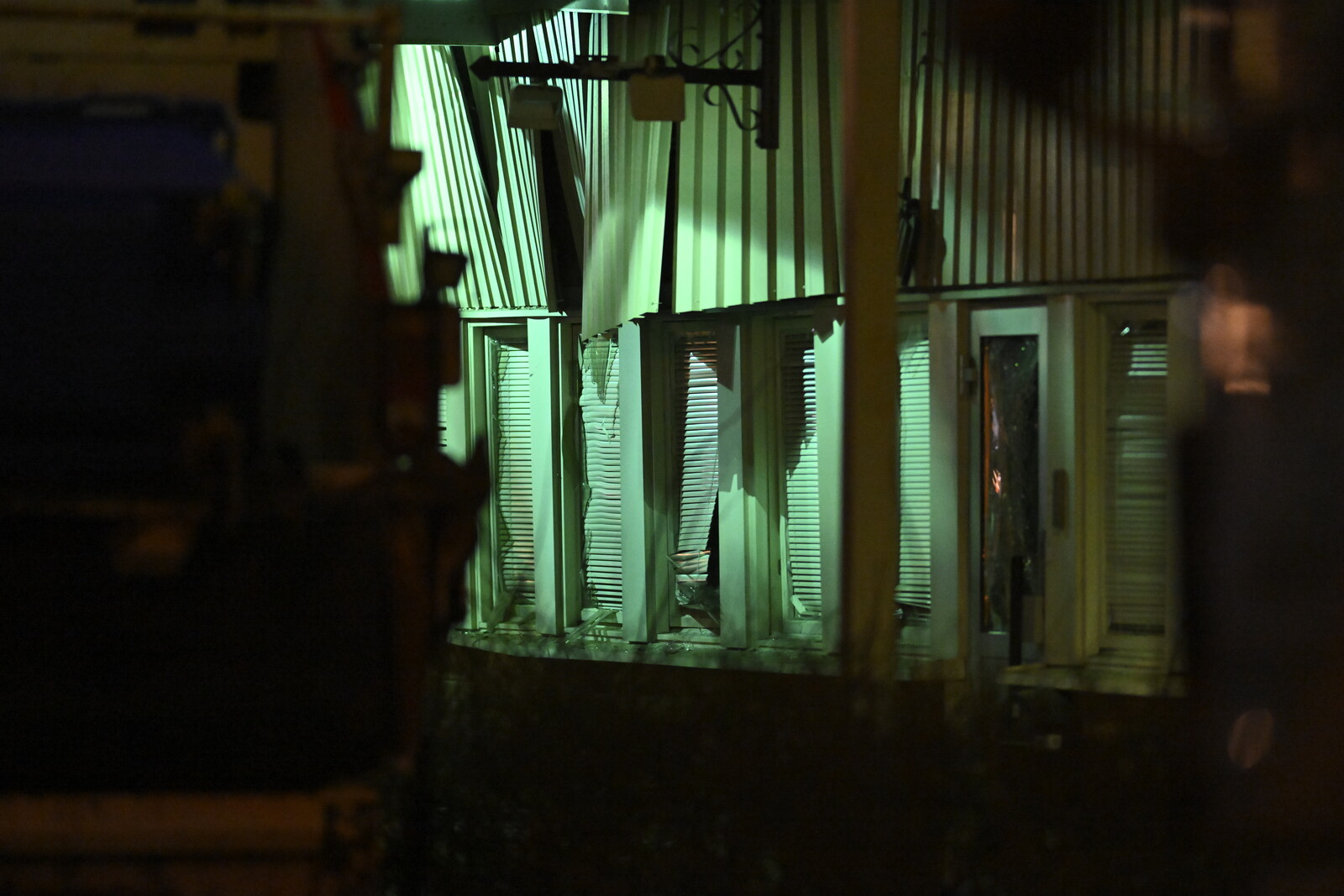 Powerful Explosion in Industrial Area