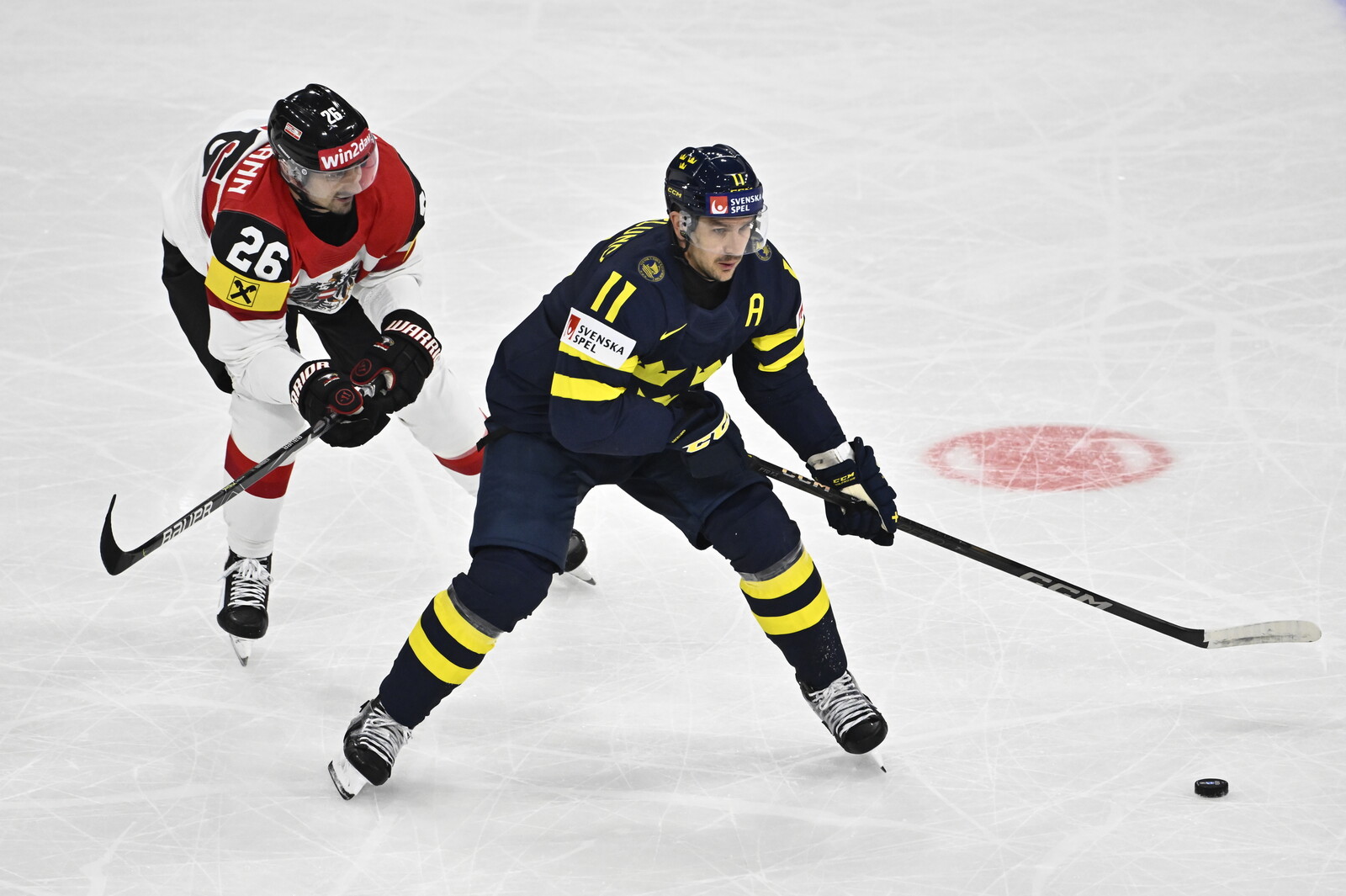 Tre Kronor's Mikael Backlund Injured, Out for Latvia Match