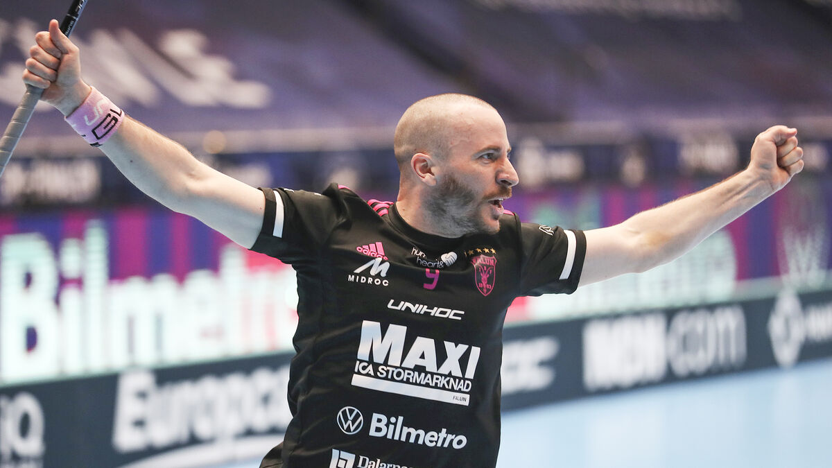Floorball star Alexander Galante Carlström