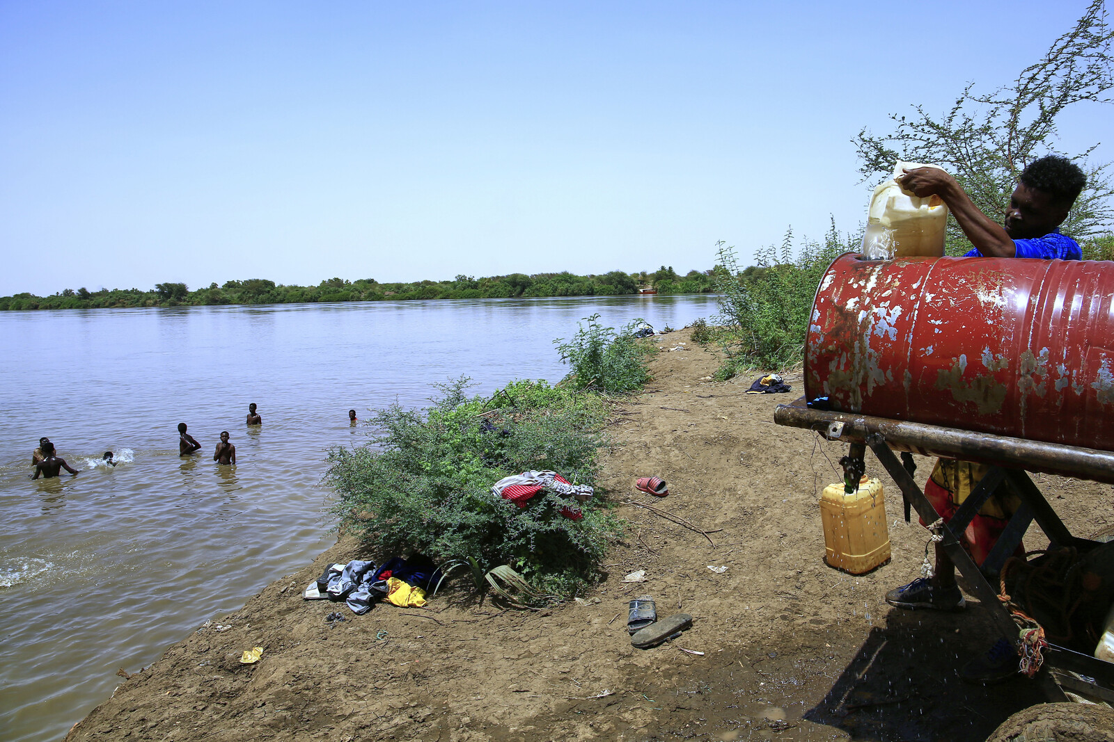 Cholera Cases in Sudan Near