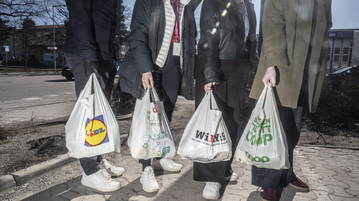 Sweden’s plastic bag use rises after tax scrapped, still below EU target