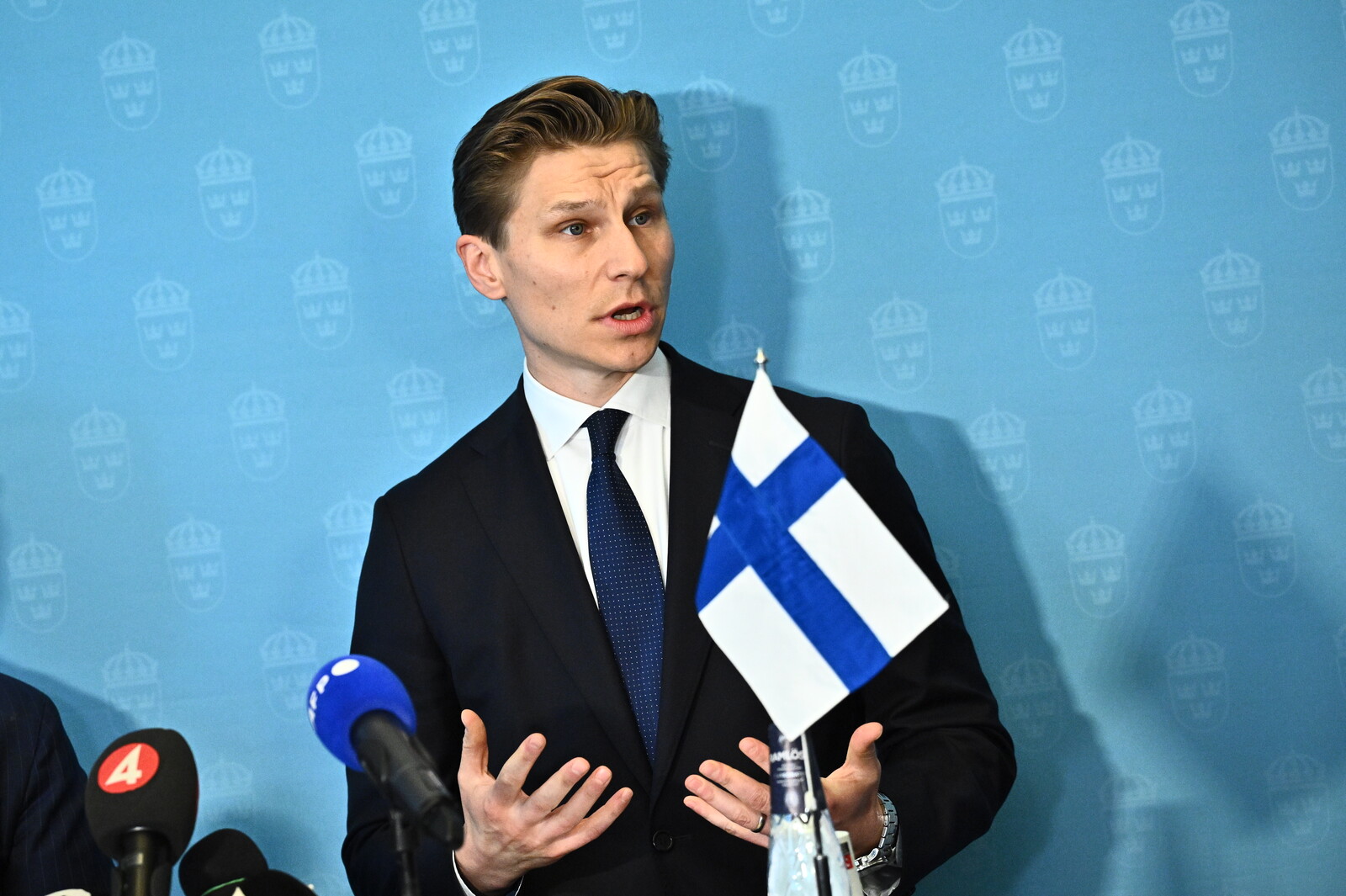 Finnish Minister Urges Calm After