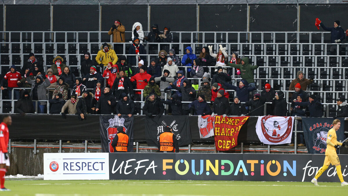 CSKA Sofia fined by UEFA after fans made Nazi salutes and caused unrest in Europa League match